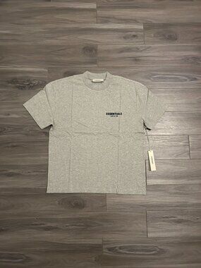 Essentials Fear of God Dark Oatmeal T-Shirt Brand New